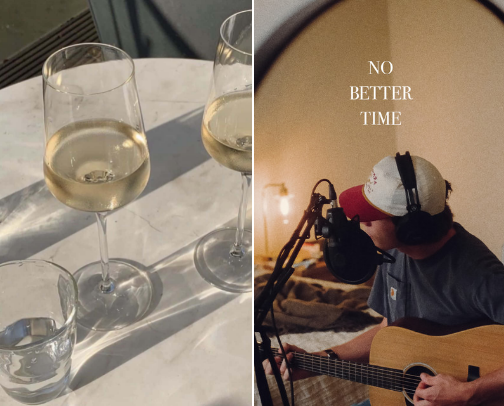 my spring 2026 mood board: fashion, wine + just good vibes 🌿 cover photo collage