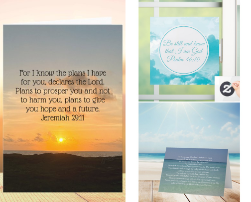 Beautiful Bible Verse Christian Gifts cover photo collage