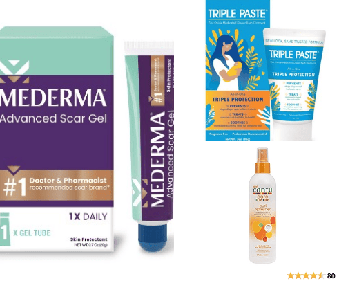 Toddler Self-Care Products cover photo collage