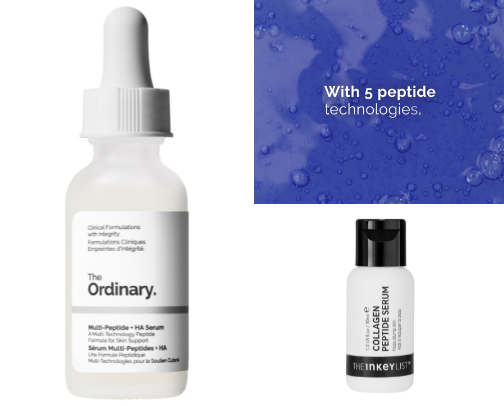 Best Peptide Serums for Beginners (Dermatologist-Approved) cover photo collage