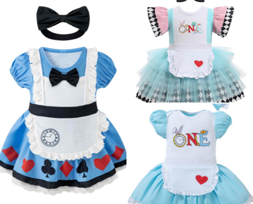 ONEderland Birthday Theme cover photo collage