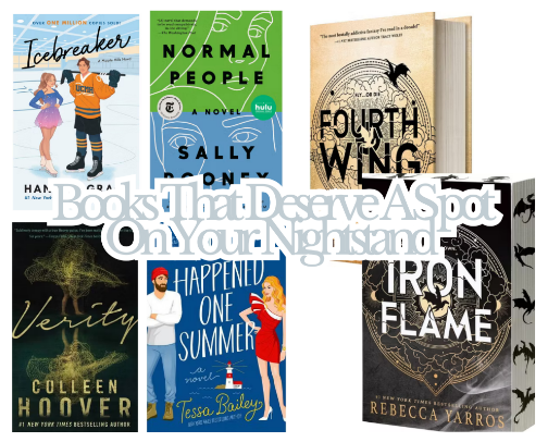 📚 Books That Deserve a Spot on Your Nightstand cover photo collage
