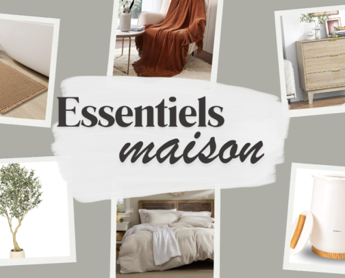 Mes essentiels pour la maison | Déco, rangement & trouvailles pratiques cover photo collage