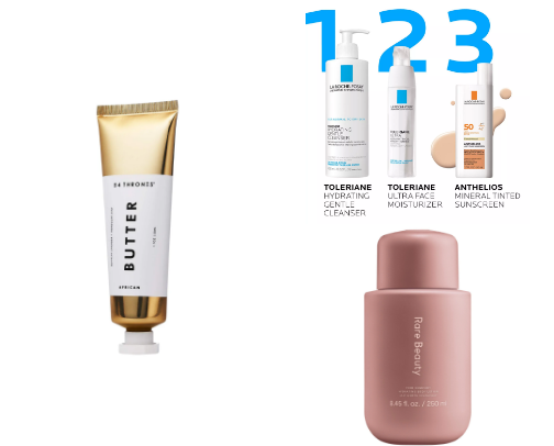 Pamper your body skin because it deserves it🤍 cover photo collage