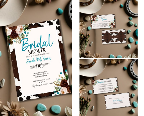 Southwestern Desert Wild Bloom Bridal Shop – Earthy Elegance Meets Boho Chic cover photo collage