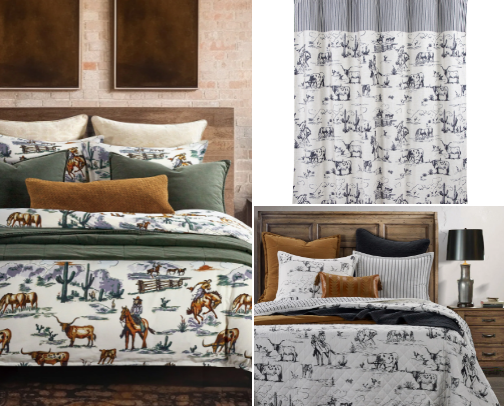 Dreamy Western Bedroom cover photo collage