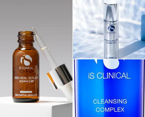 Skin care cover photo collage