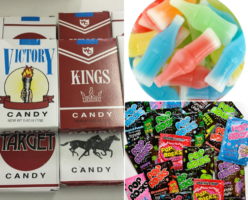 Nostalgic Candy & Food! Because it's fun to remember "back then"! cover photo collage