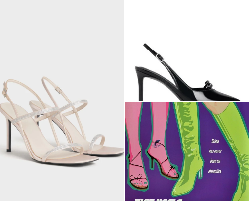 Sandals cover photo collage