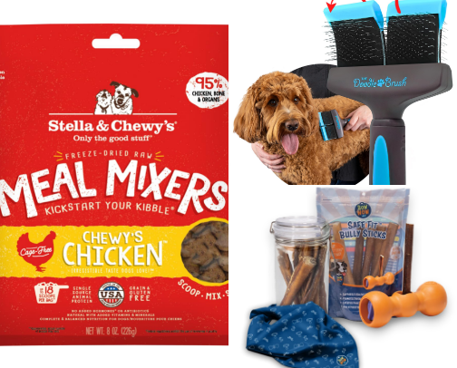 Must have Dog items cover photo collage