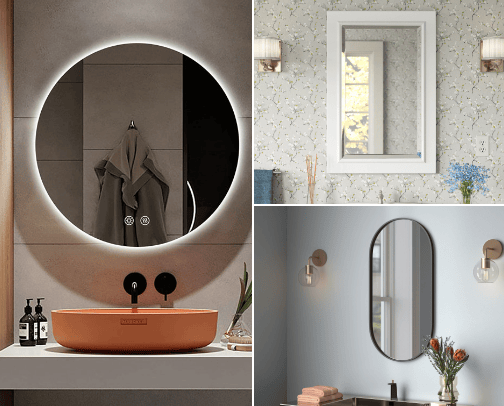 Mirrors that look fantastic cover photo collage