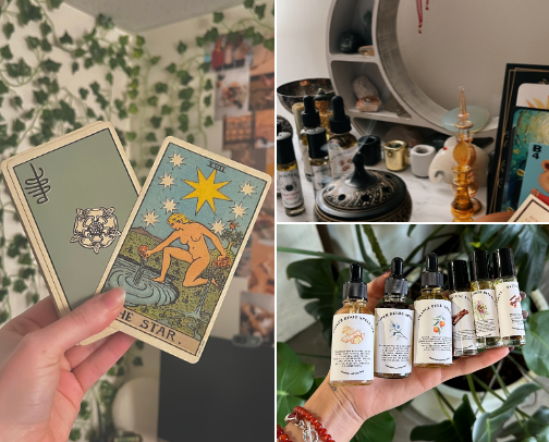 the witches brew: all things spiritual cover photo collage