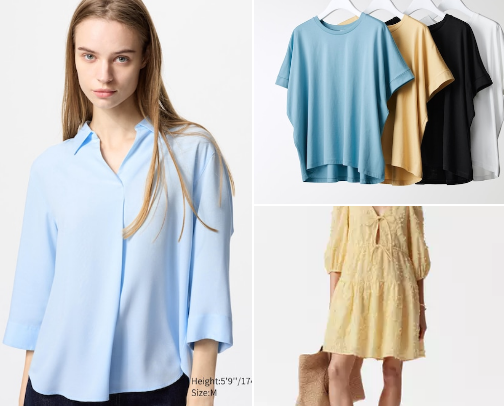 Women's clothing cover photo collage