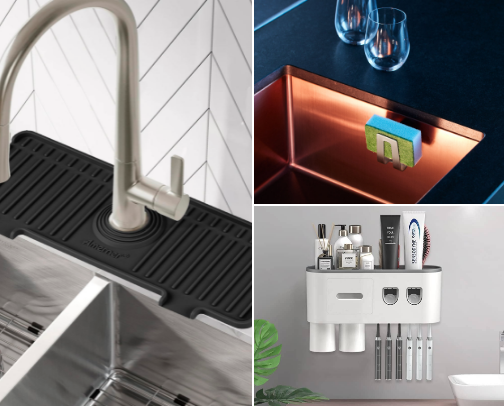 Little Things That Keep the Kitchen Tidy cover photo collage