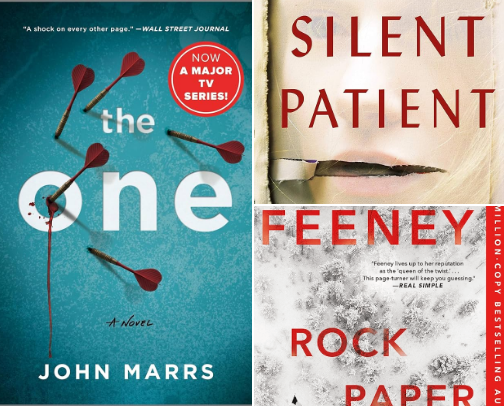 Thriller Books For You Xmas List 🎄 cover photo collage