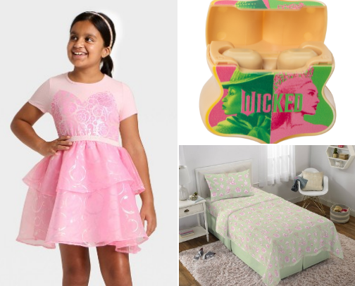 Wicked merch cover photo collage