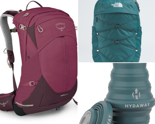Hiking Gear for Beginners (Women) cover photo collage
