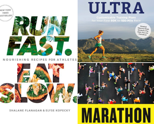 My Favorite Books for Runners cover photo collage