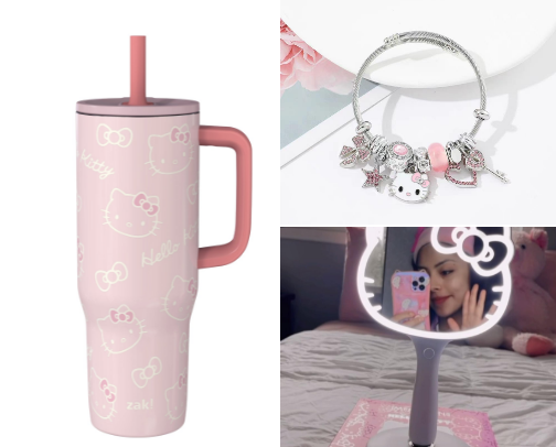 🎀 Hello Kitty & Sanrio Finds cover photo collage