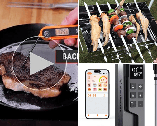 Essentials for the Grill cover photo collage