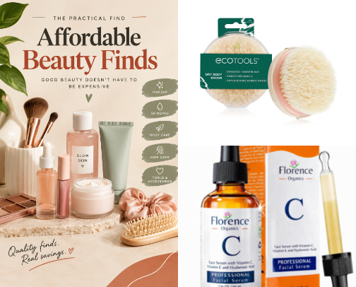 Best Affordable Beauty Finds: Budget-Friendly Favorites cover photo collage