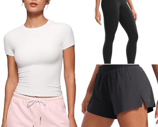 My Favorite Amazon Workout Clothes (That I Actually Wear) cover photo collage