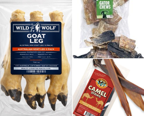 Minimal Ingredient Treats for Dogs with Food Allergies cover photo collage