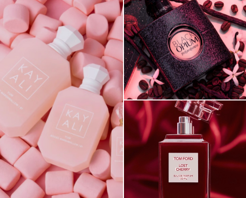 Perfumes cover photo collage