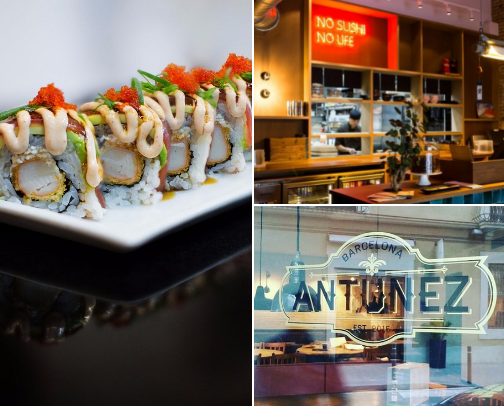 Barcelona date night restaurants cover photo collage