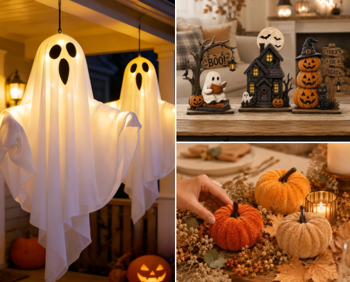 Décoration Halloween cover photo collage