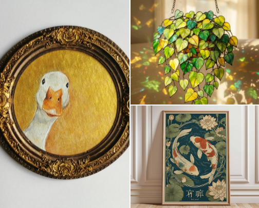 Maximalist Home Decor Under $50 cover photo collage