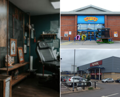 shops/online stores cover photo collage