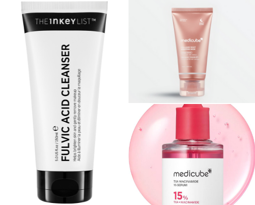 Skincare favorites cover photo collage