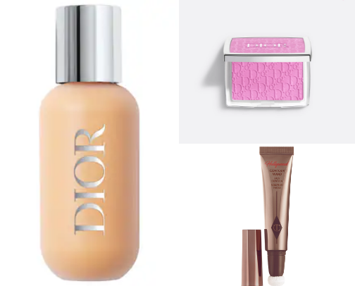 Make up for oily to normal skin🌸🌷🪷 cover photo collage