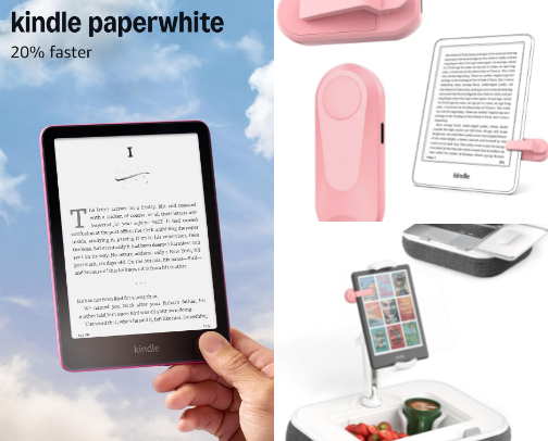 Best Kindle Accessories for Book Lovers cover photo collage