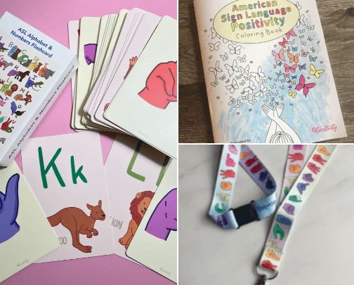 American Sign Language /Deaf Businesses cover photo collage