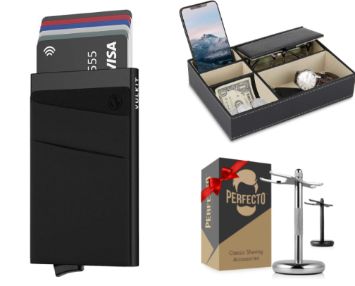 Top 10 gift ideas for Men under 20$ cover photo collage