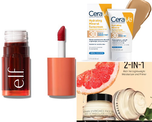 My favorite beauty recs cover photo collage