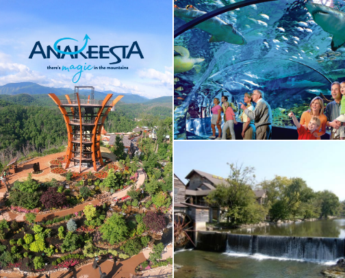 Things We Love to do in Gatlinburg: Smoky Mountain cover photo collage