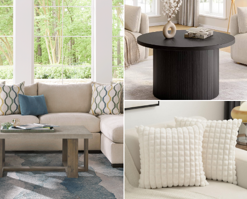Living Room Decor cover photo collage