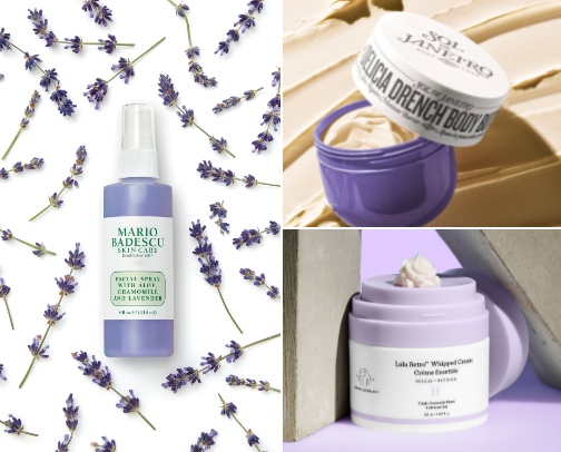 Purple Packaging Only: Skincare That Looks Good on Your Shelf cover photo collage