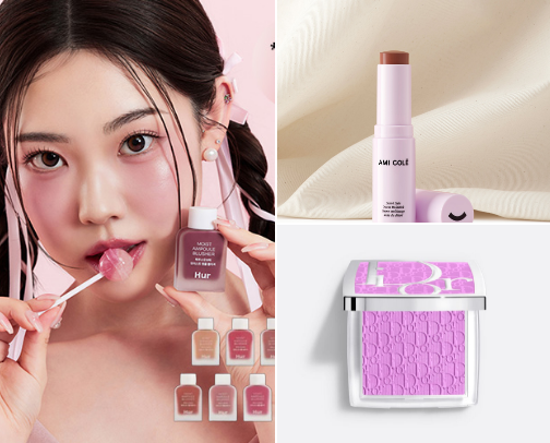 My Favorite Blushes cover photo collage