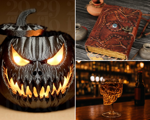 Halloween party decor ideas for a spooky bash🦇 cover photo collage