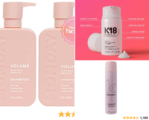 Haircare faves cover photo collage