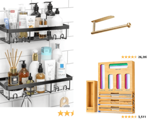 Secret Home Organization Finds cover photo collage