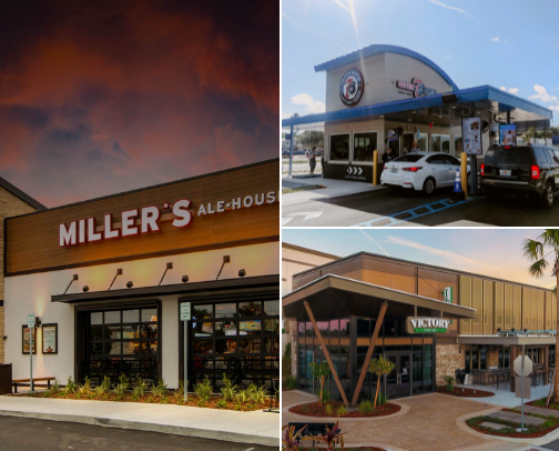 Places to grab food and drinks cover photo collage