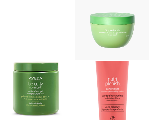 Products My Hair Needs to Thrive cover photo collage