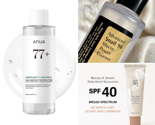 Korean Skincare Must-Haves cover photo collage