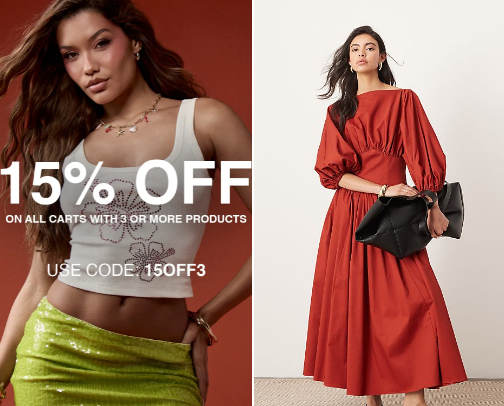 Online shopping cover photo collage