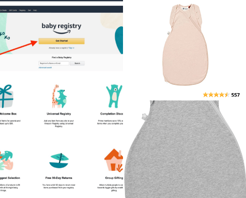Favourite Baby Items (UK) cover photo collage